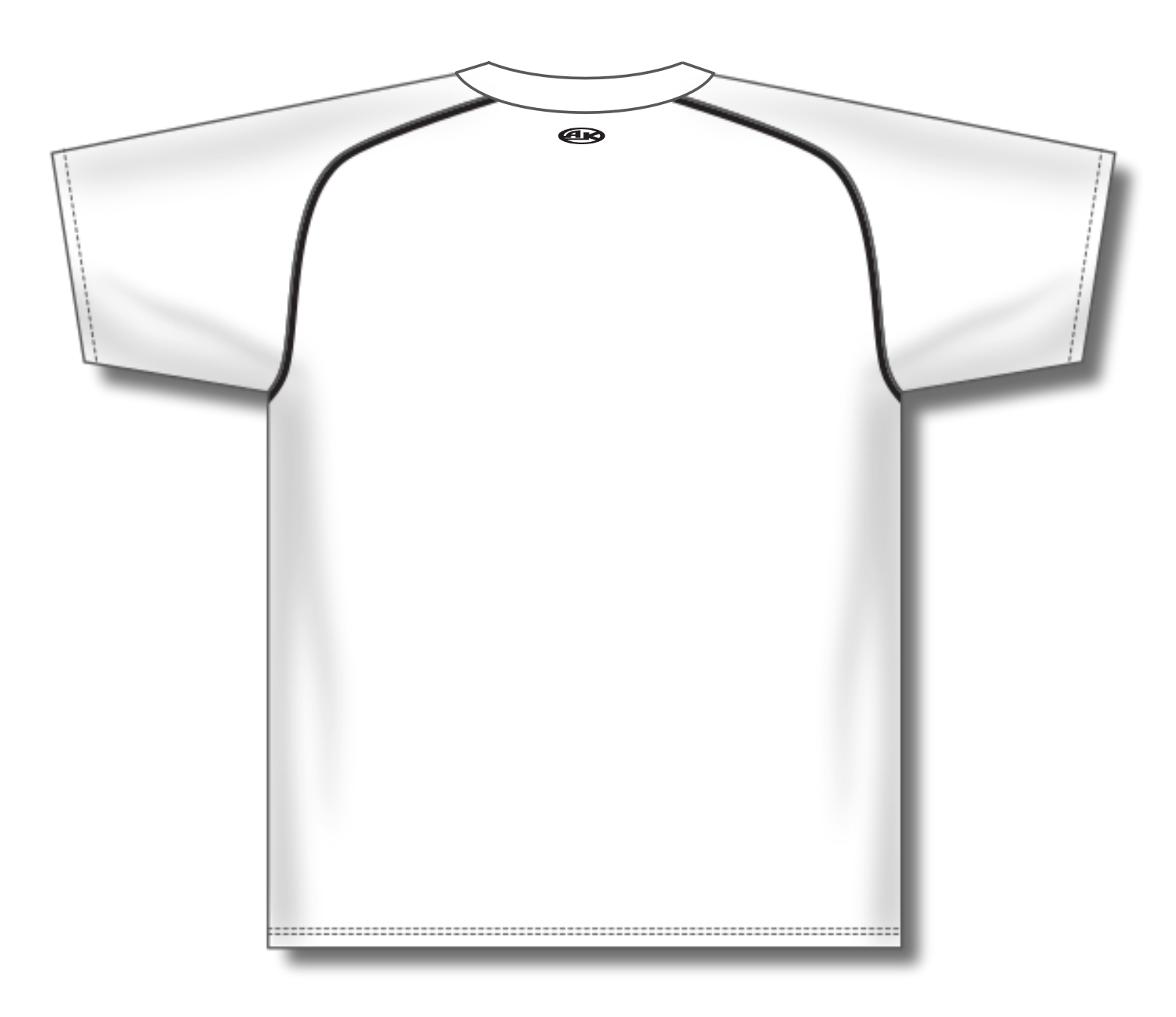 Two Button Baseball Jerseys BA1344-G01 55