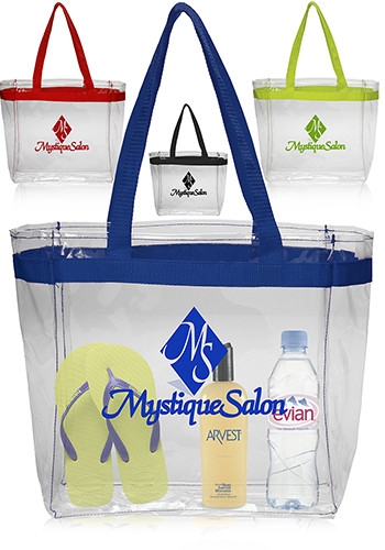 Clear PVC Tote Bag 1
