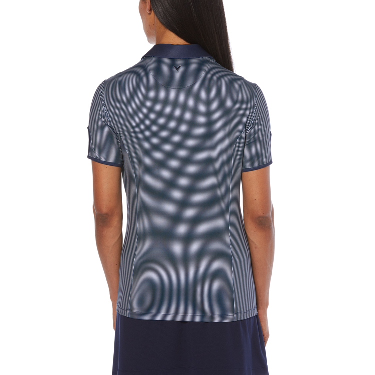 Callaway Ladies Gingham Polo 3