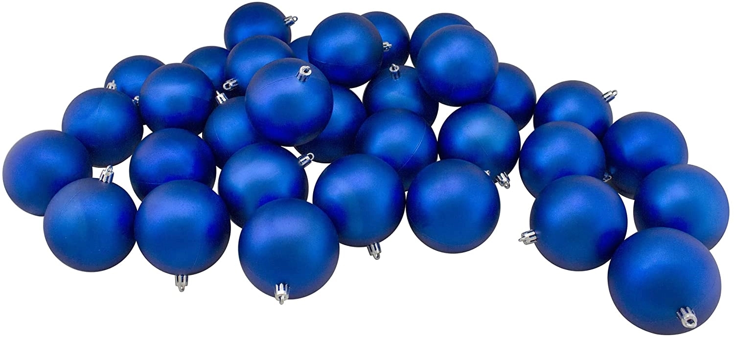 Colorful Plastic Christmas Ball Ornaments 4