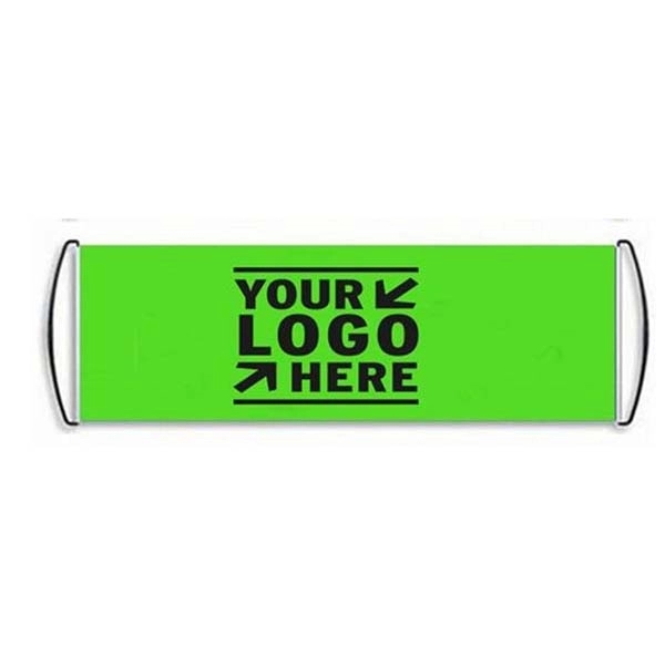Promotional Scroll Banner Flag 3