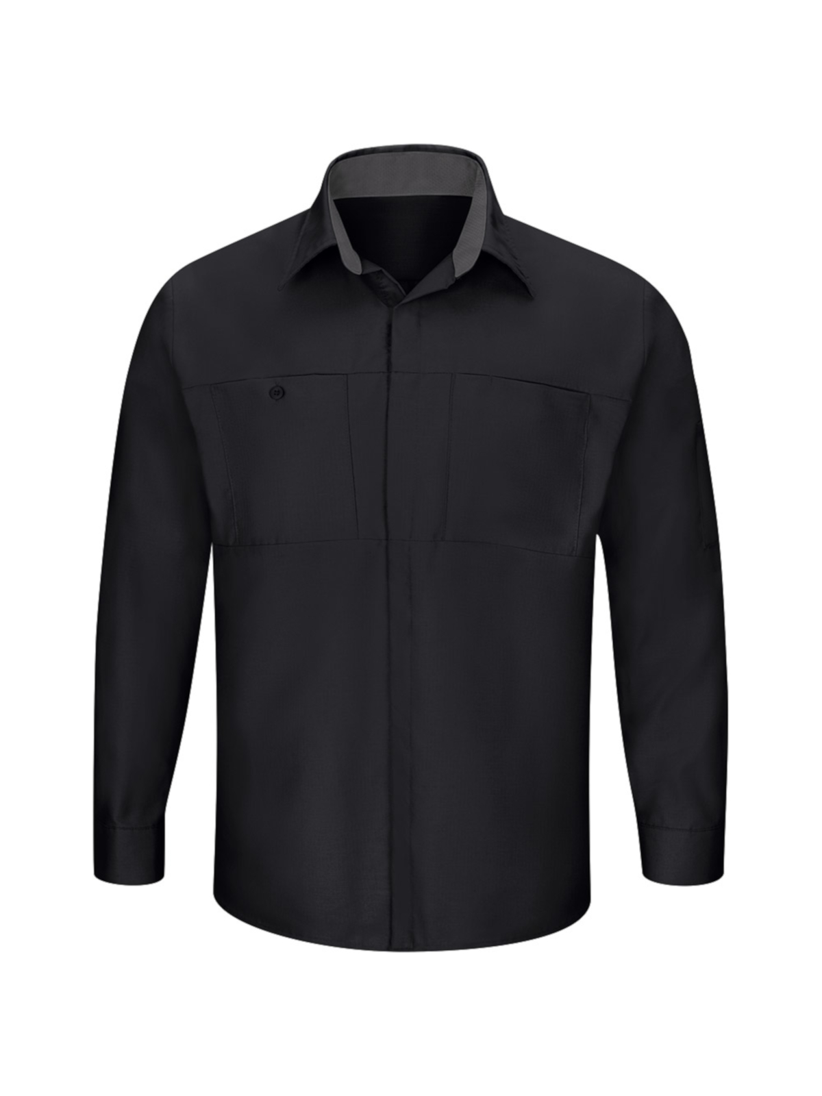 Red Kap Shirts - Men's Long Sleeve Performance Plus Shop Shirt 18