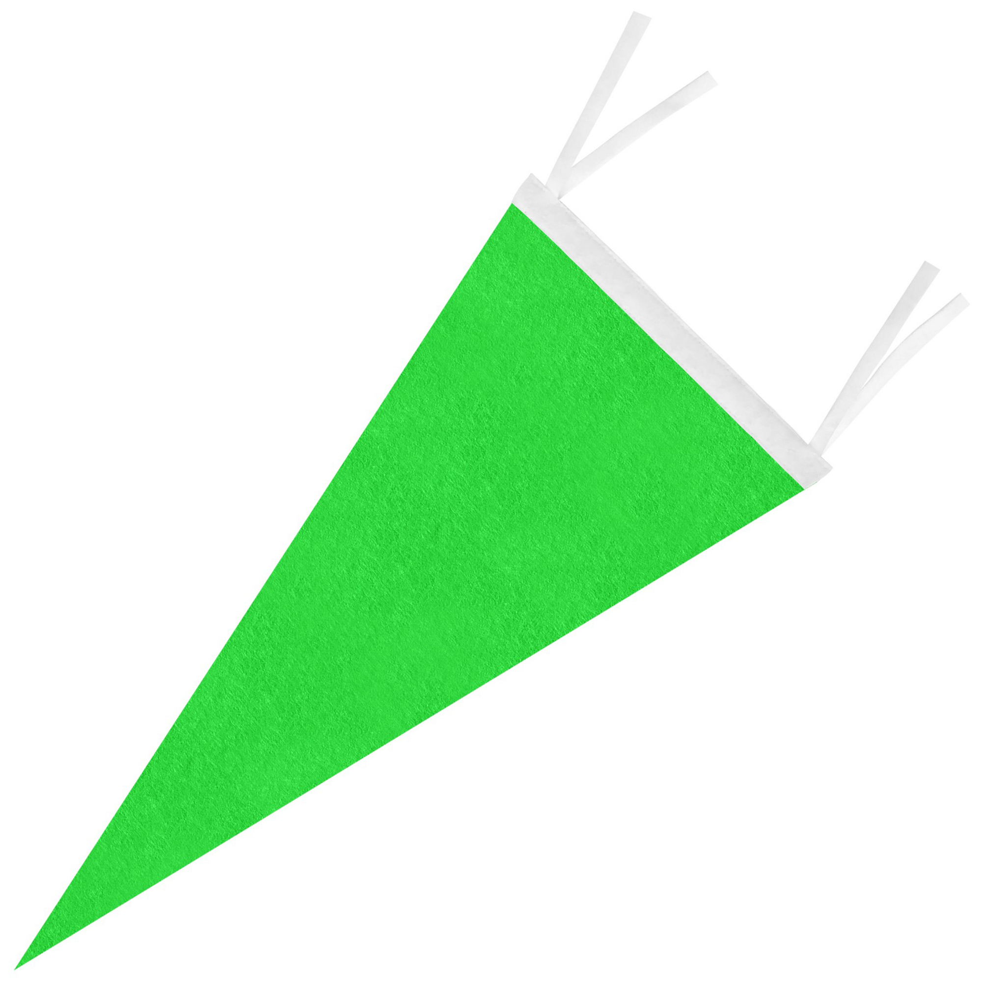 Full Color Single Sided Felt Pennant Flag Banner 9