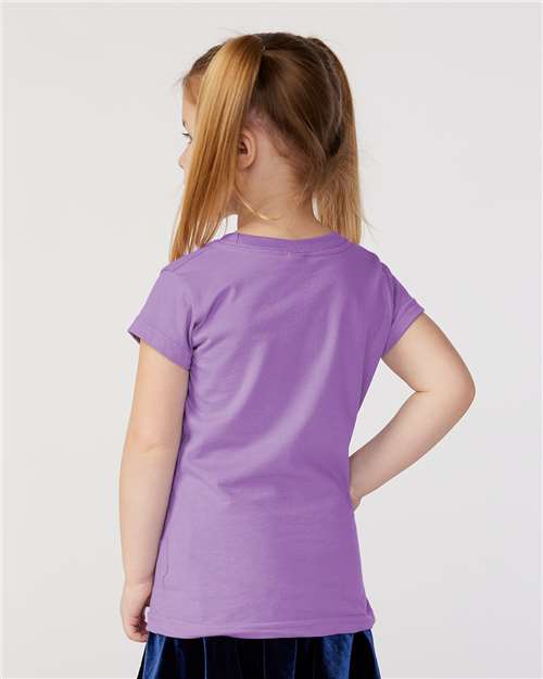 Toddler Girls Fine Jersey Tee - 3316 15