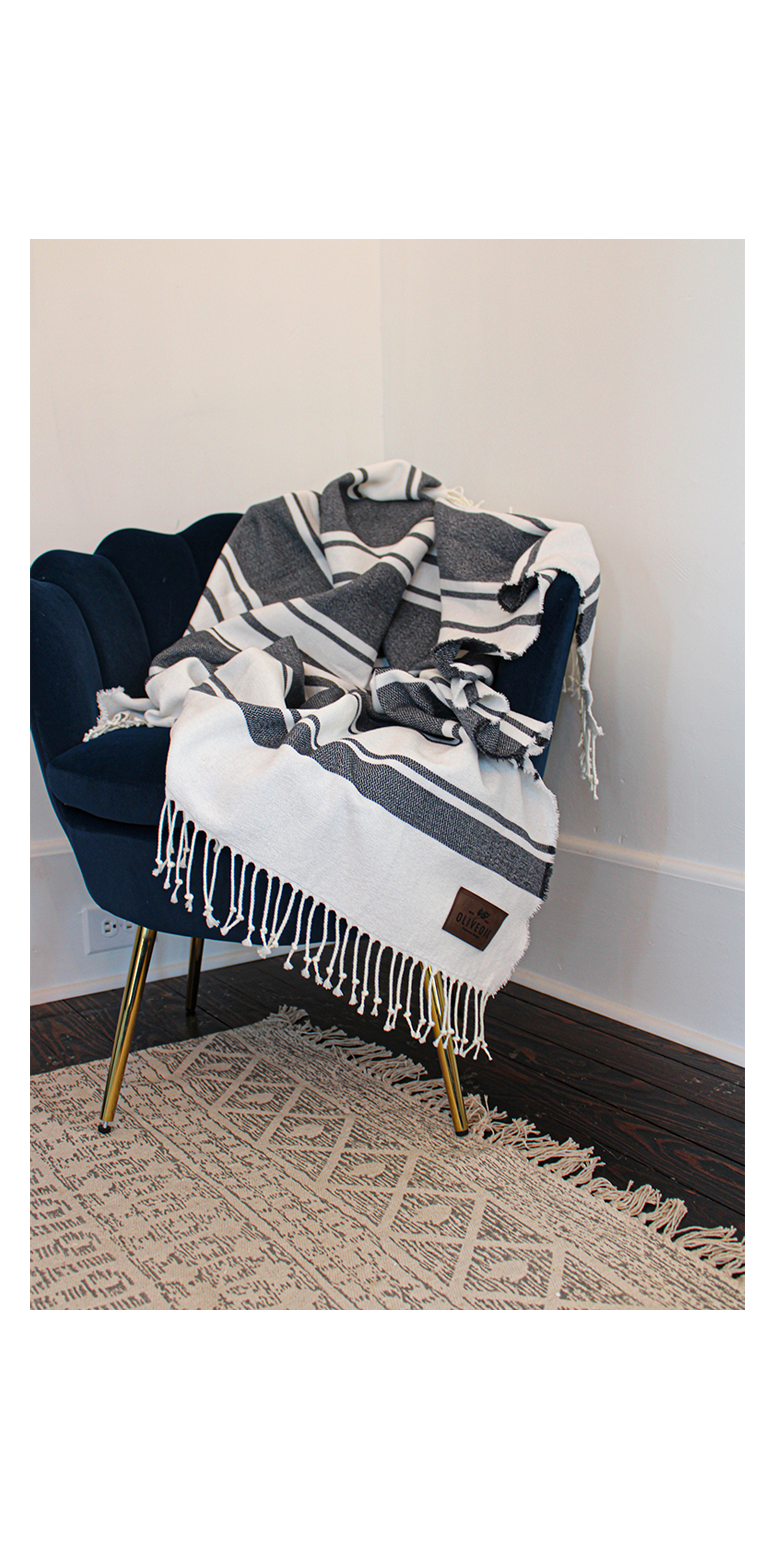 Four Seasons Striped Blanket 13