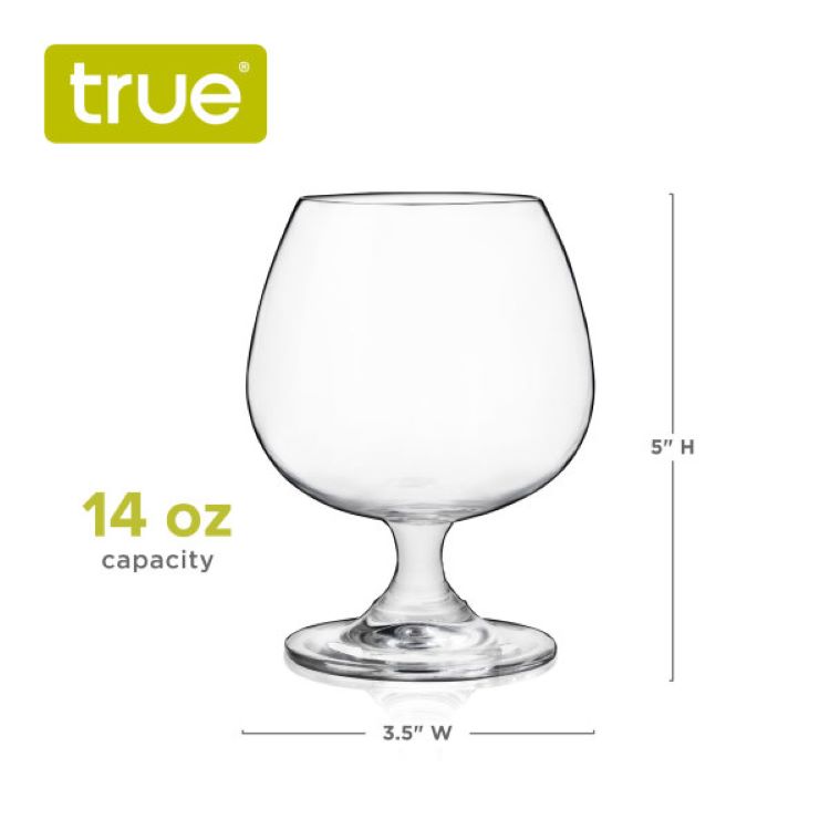 True® Snifter Glass, set of 4 3