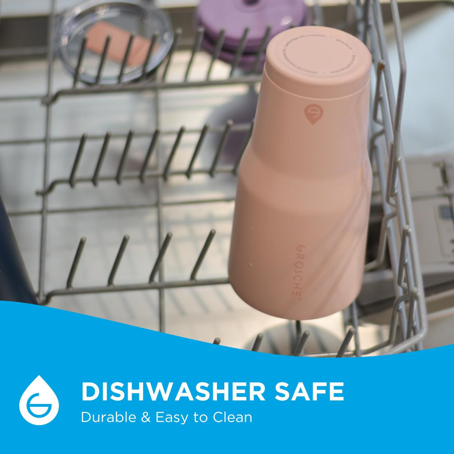 20 oz. GROSCHE® YUKON Insulated Tumbler with Clear Lid 1