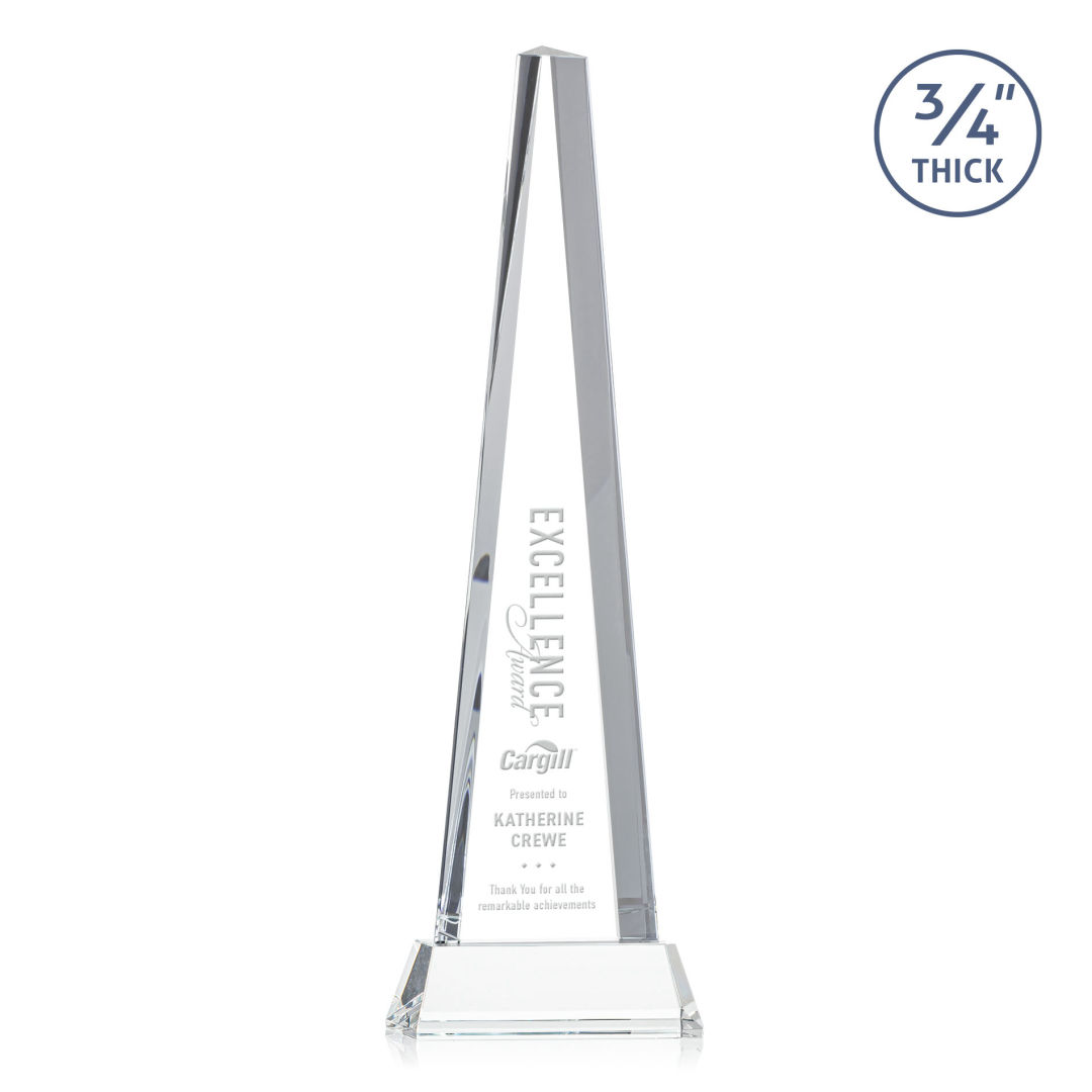 Majestic Tower Award on Newhaven Base - Clear