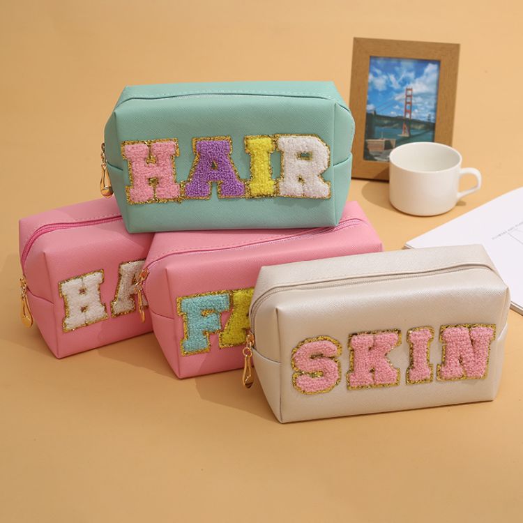 PU Leather Waterproof Cosmetic Bag 3