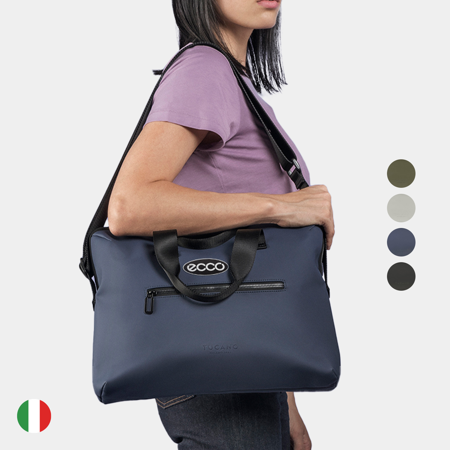 TUCANO® - Italy GOMMO Modern Sporty Business 16" Laptop Bag 5