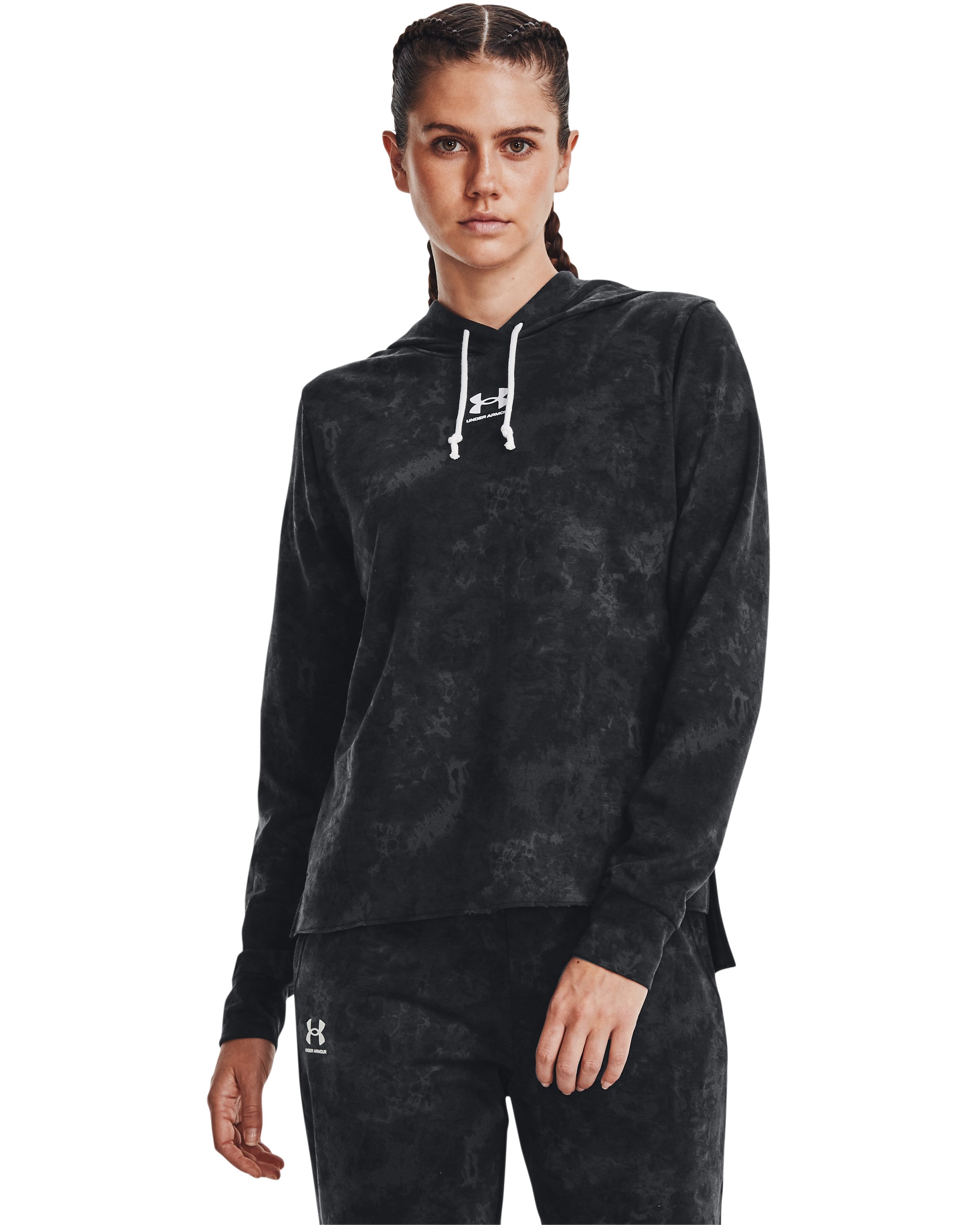 UA Rival Terry Printed Women's Hoodie 5