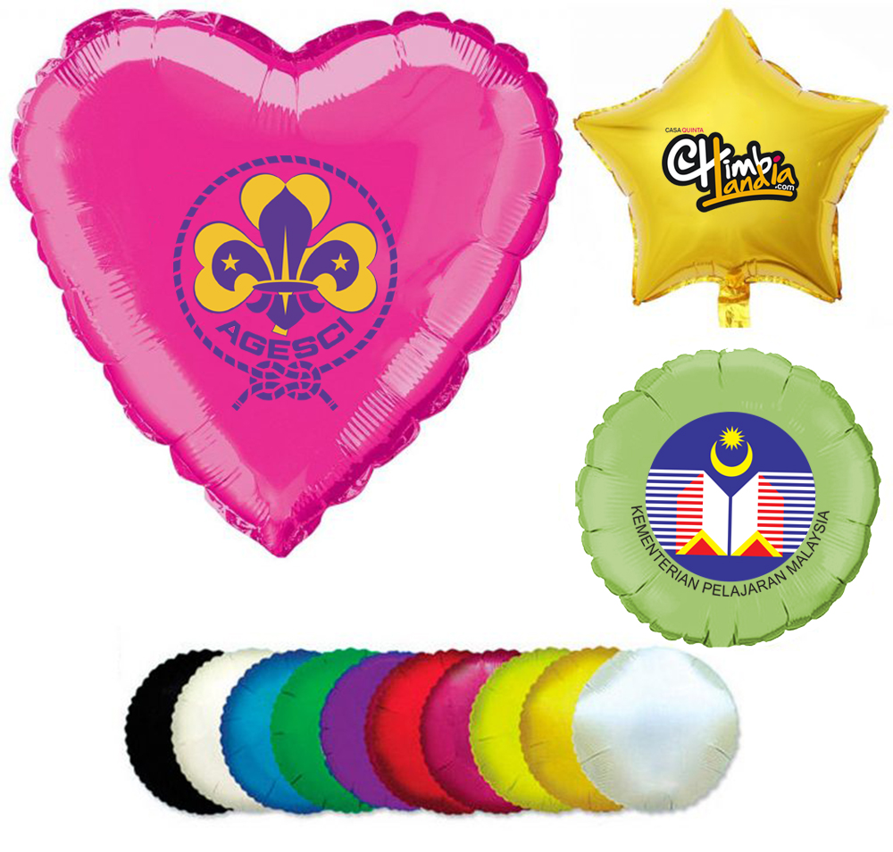 Full Color Premium Mylar Balloon 18" 3