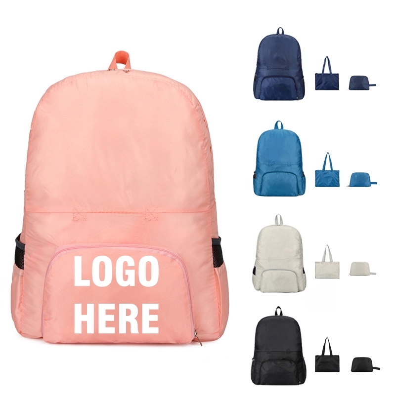 Custom Water Resistant Lightweight Packable Backpack 9