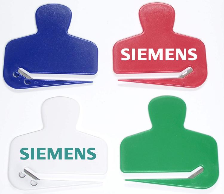 Jumbo size figure shaped letter opener