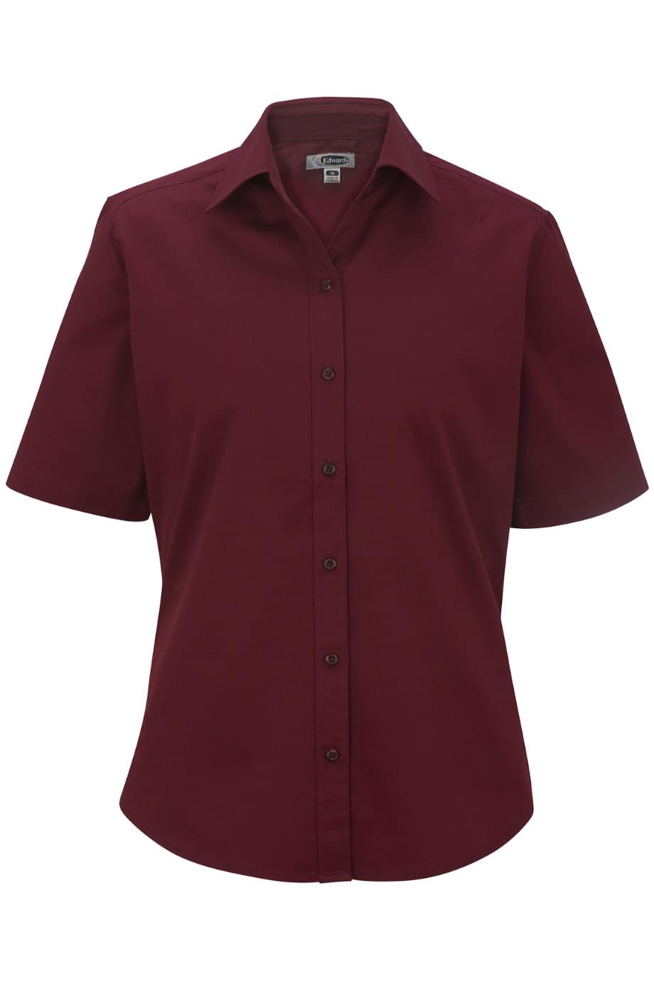 Ladies Cottonplus Short Sleeve Twill Shirt 4