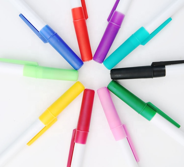 Basic Ballpoint Pen with Colored Cap and Accent 6