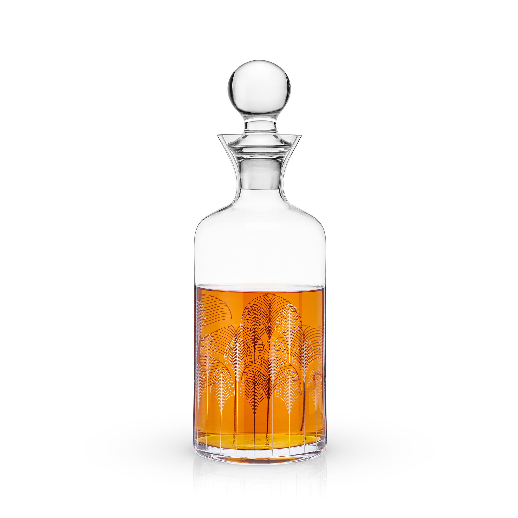 Viski® Deco Liquor Decanter 7
