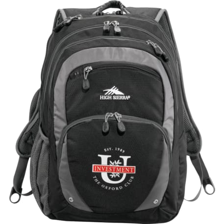 High Sierra Overtime Fly-By 17" Computer Backpack 16