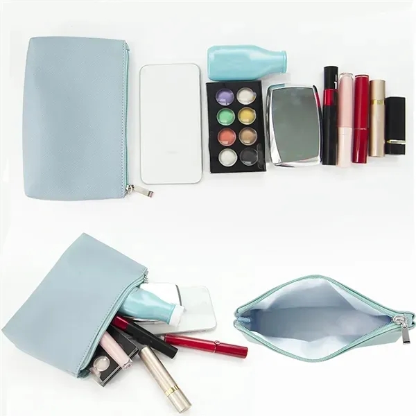 Faux Leather Cosmetic Bag 3