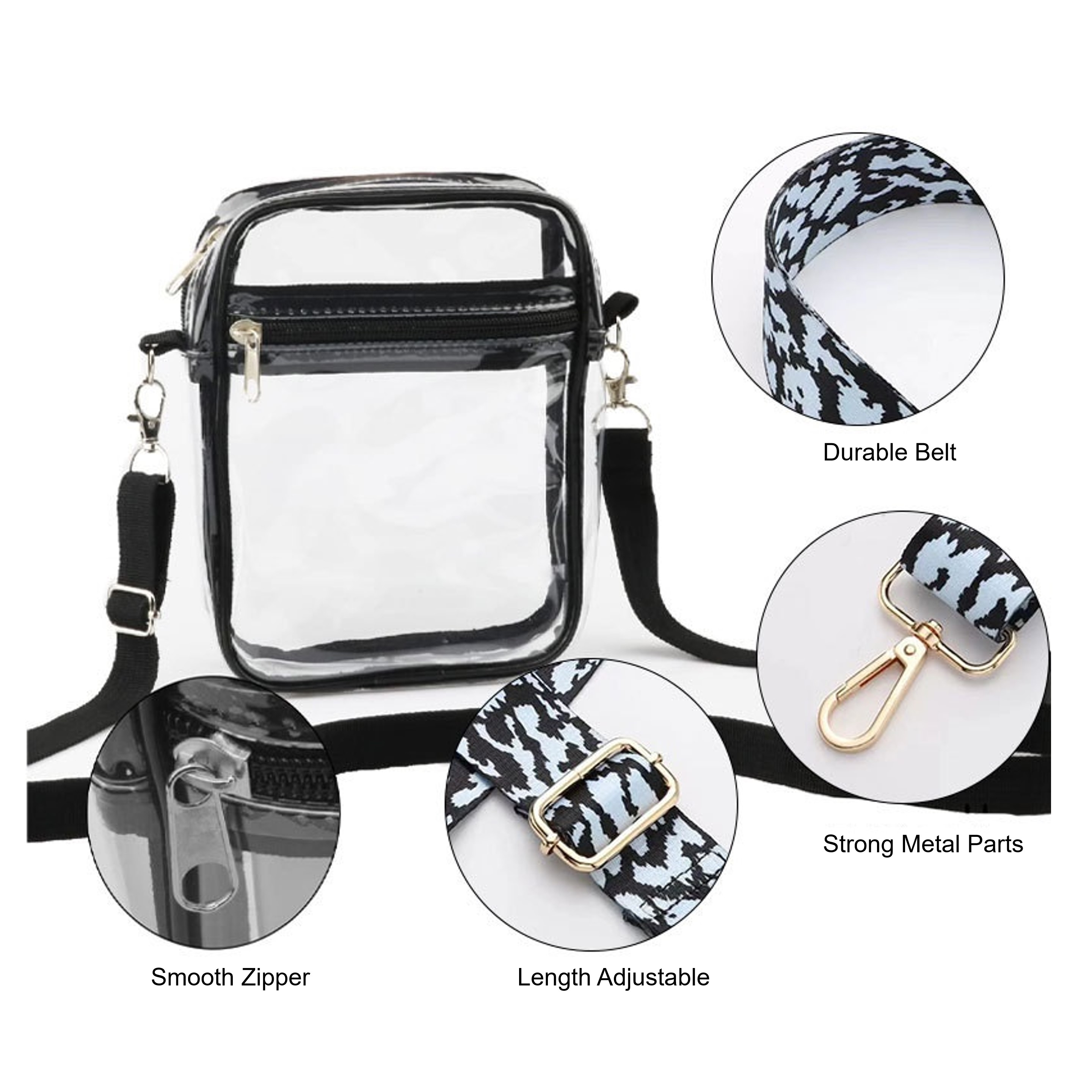 Clear Purse Bag (direct import) 2