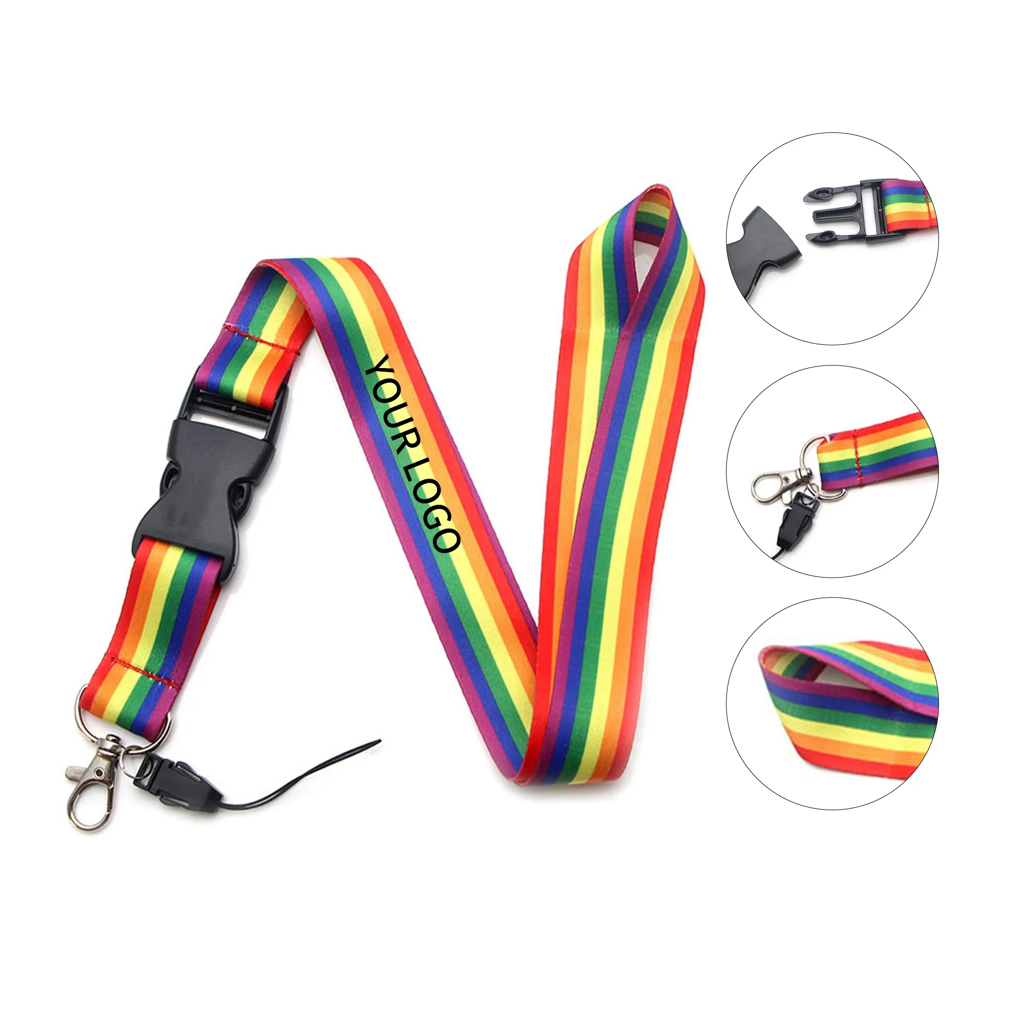 Rainbow Multi-Function ID Lanyard 4