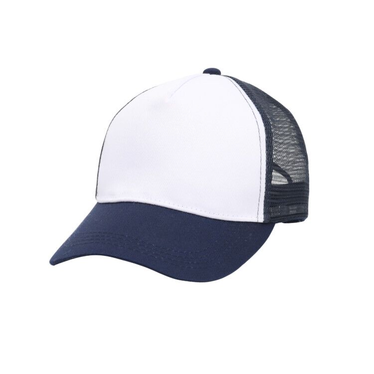 5 Panel Structured Trucker Cap W/Snapback 5