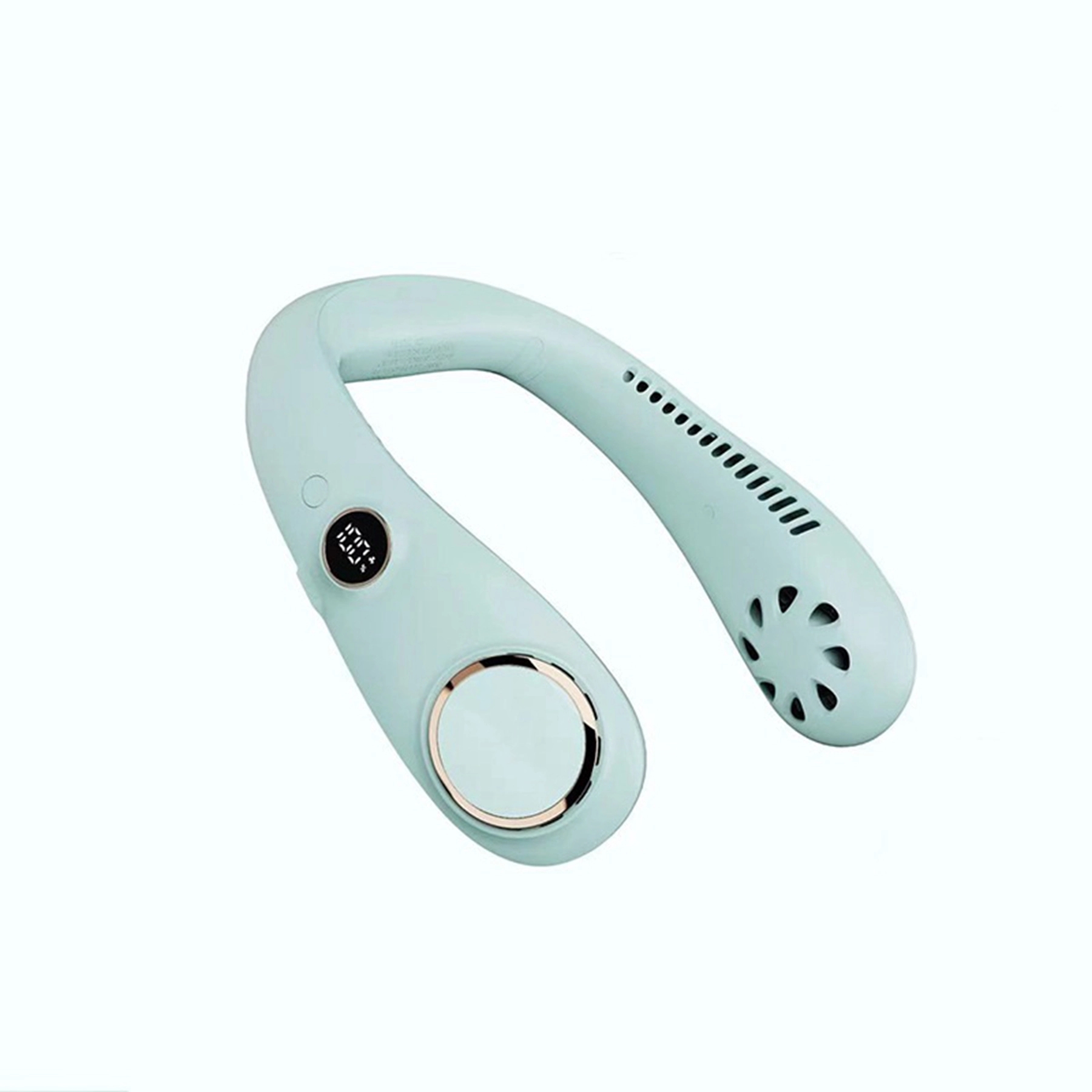 2000 mAh LED Screen Hanging Neck Fan 6