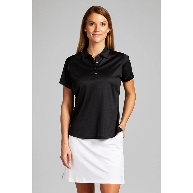 Bermuda Sands Ladies Charlee Solid Short Sleeve Polo 2