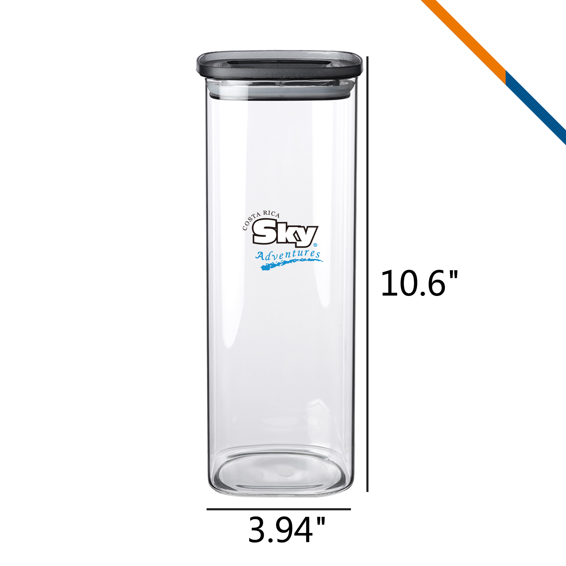 Astopher Storage Jar - 71 OZ. 3