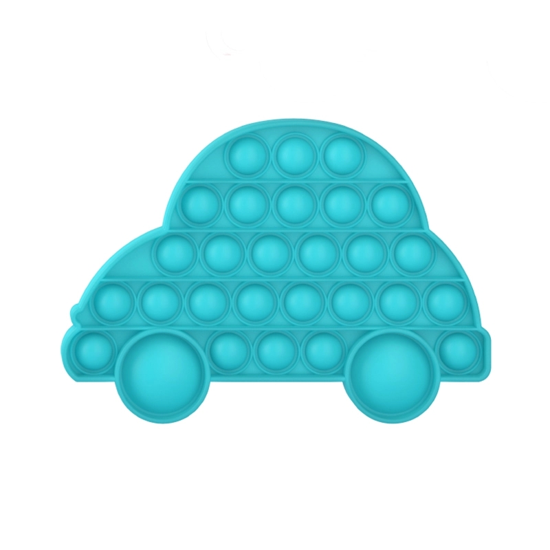 Car Shaped Silicone Push Pop Bubble Fidget Toy 6