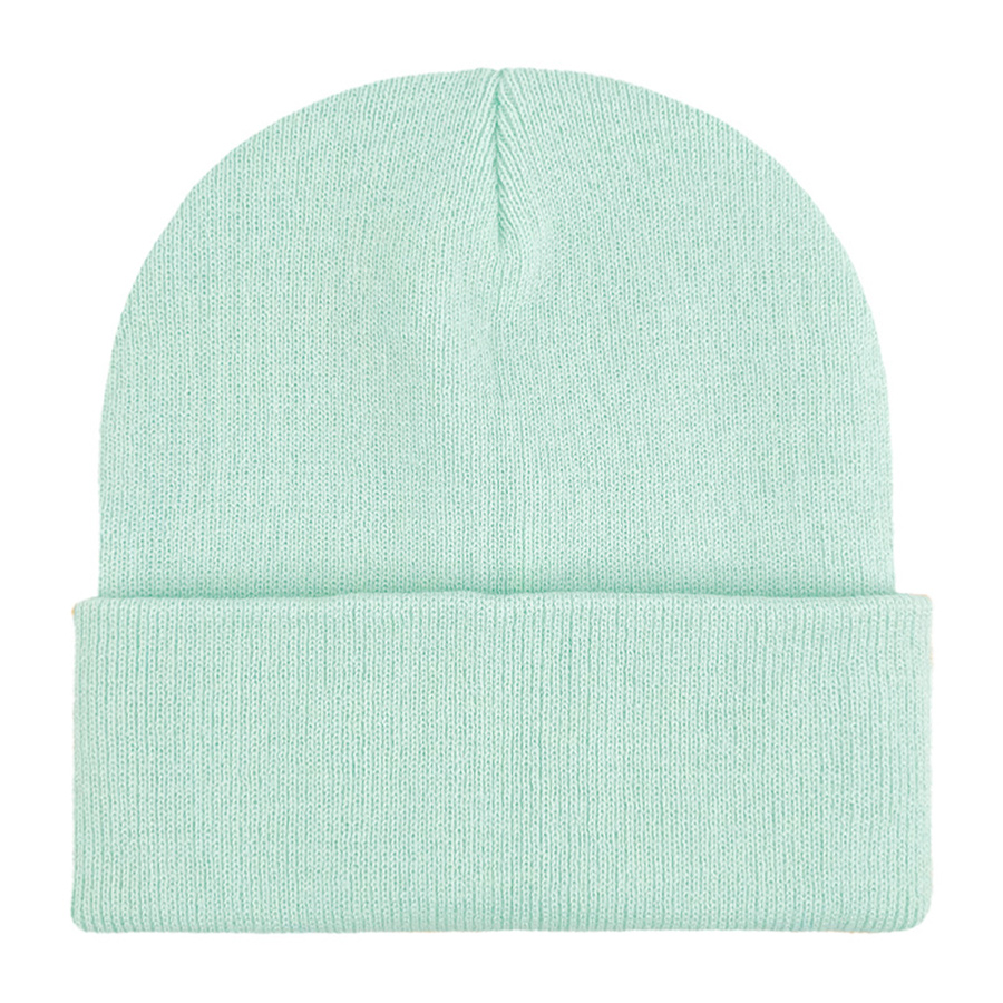 Classic Ribbed Cuffed Beanie with Custom Logo - 100% Acrylic 24
