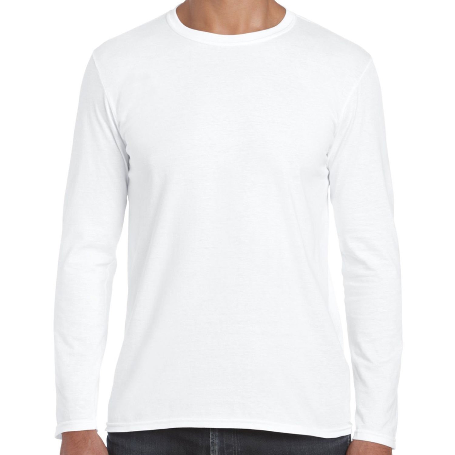 Gildan 4.5 oz 100% Preshrunk Cotton Adult Long Sleeve Performance T-Shirts
