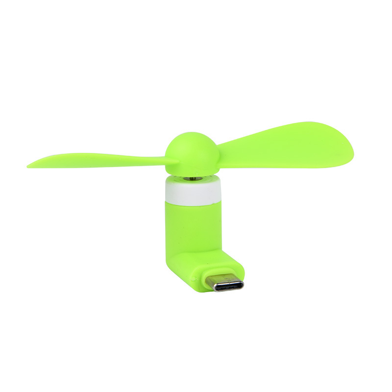 USB Portable Mobile Phone Type C Mini Fan 17