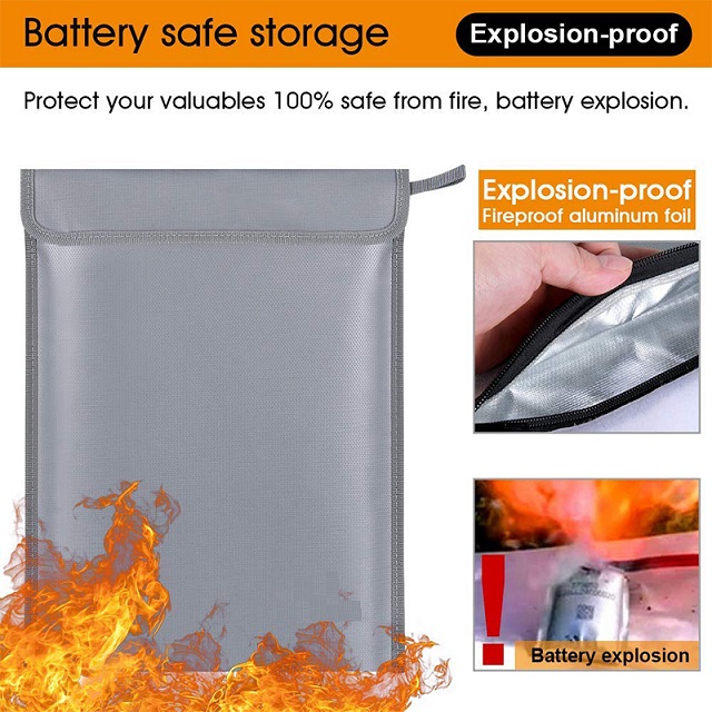 Fire Retardant Document Holder 5