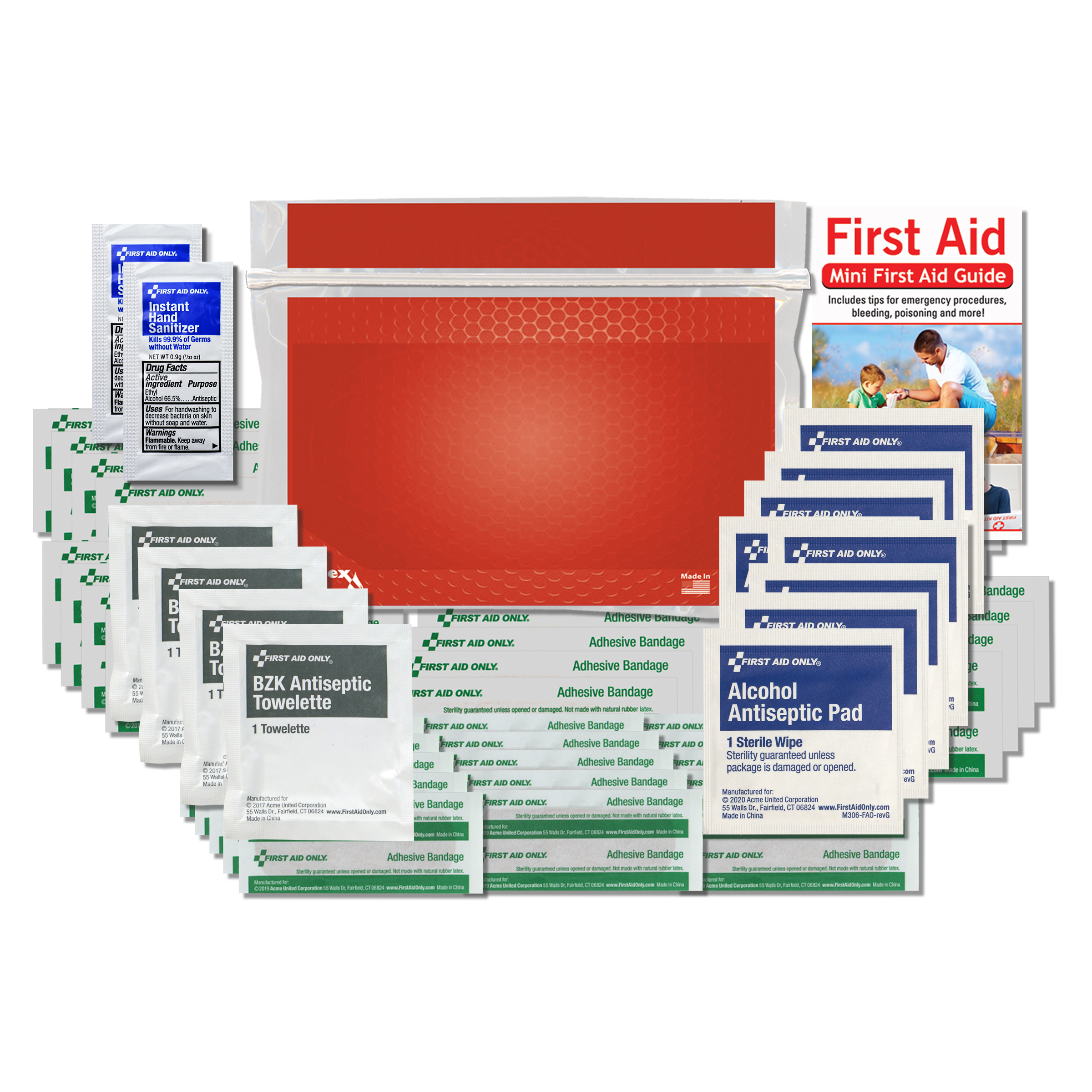 Personal First Aid Kit-50 pcs 8