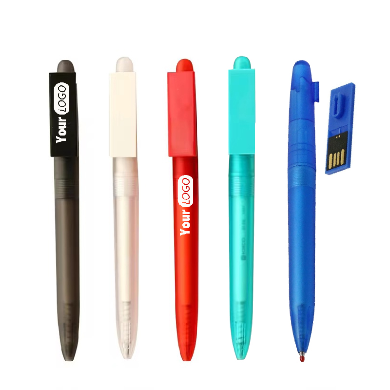 Plastic Ballpoint Pen With 8GB USB Drive 4