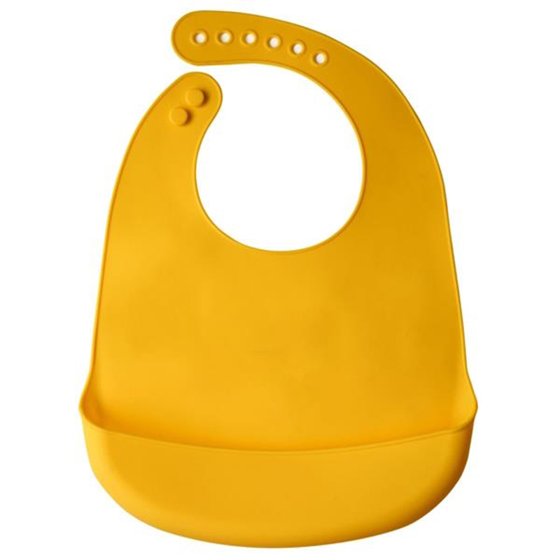 6 Buckles Silicone Baby Bib 3
