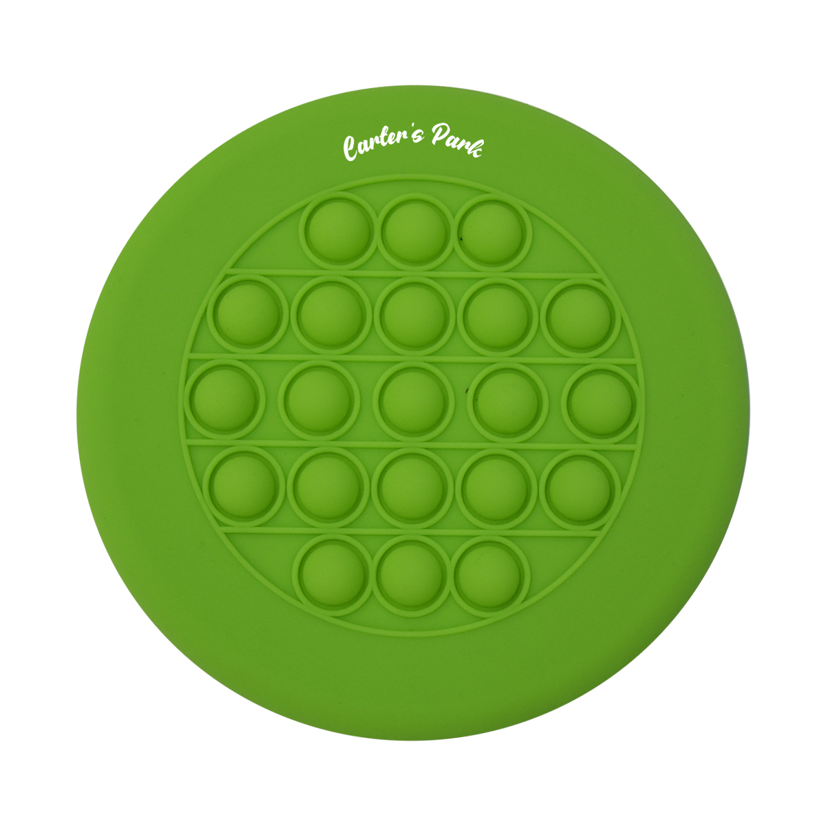 Push Pop Stress Reliever Flying Disc 16