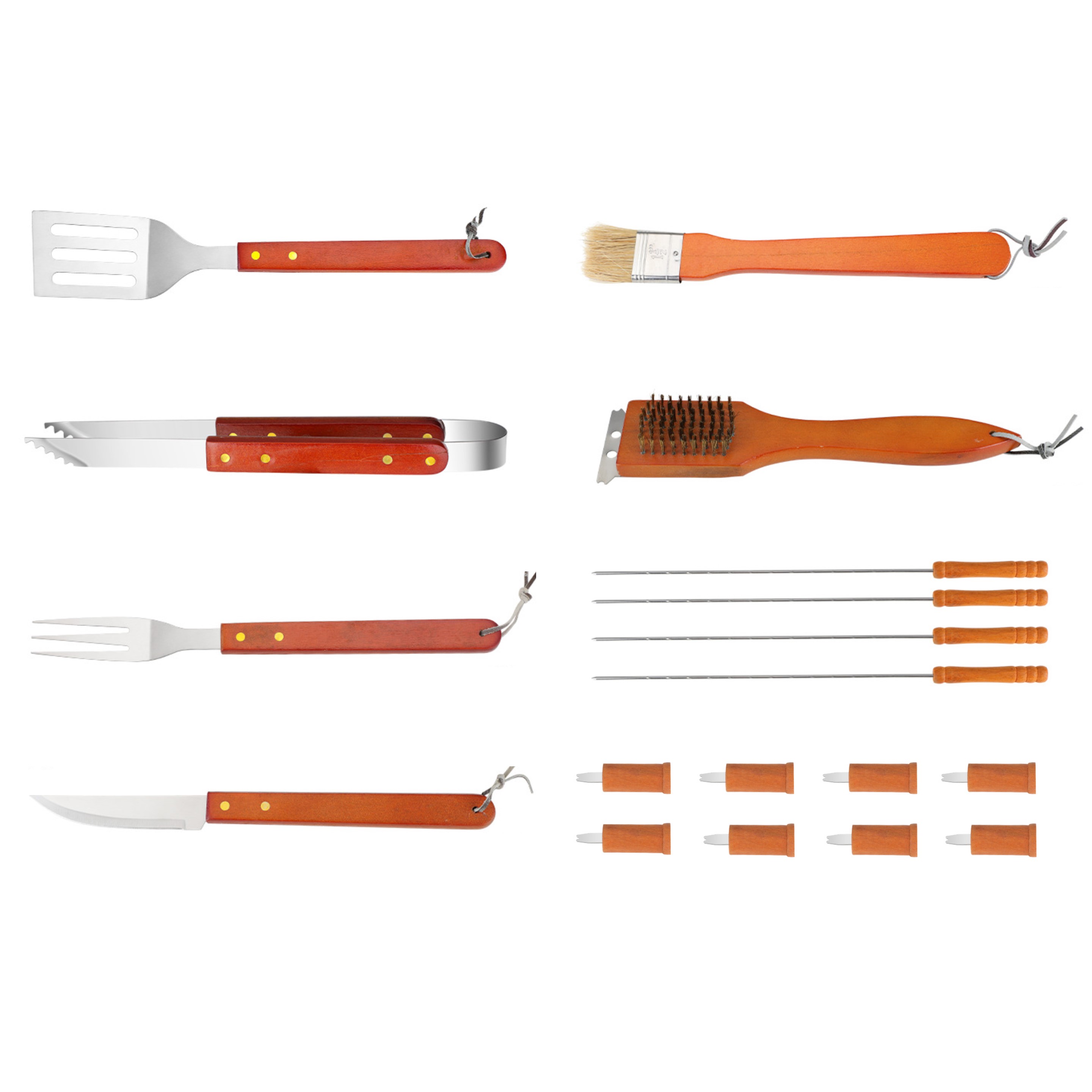 18-Piece BBQ Tool Set in Plastic Case - OCEAN 5