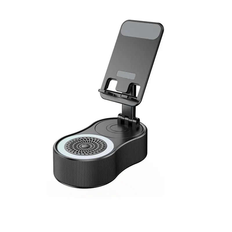 4-in-1 Wireless Induction Speaker & Foldable Phone Stand 4