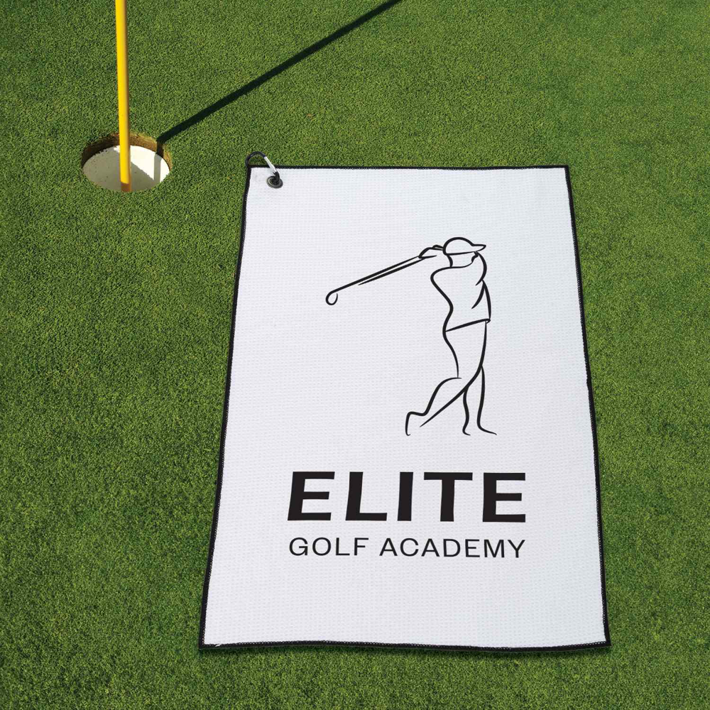 16" x 26" Sublimated Waffle Golf Towel