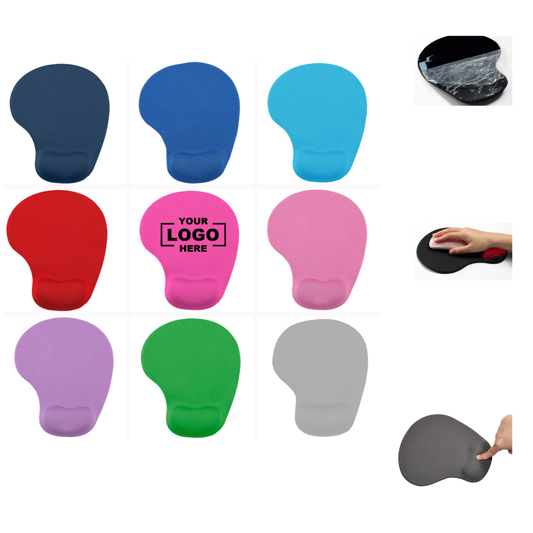 Ergonomic Mouse Pad with Wrist Support 4