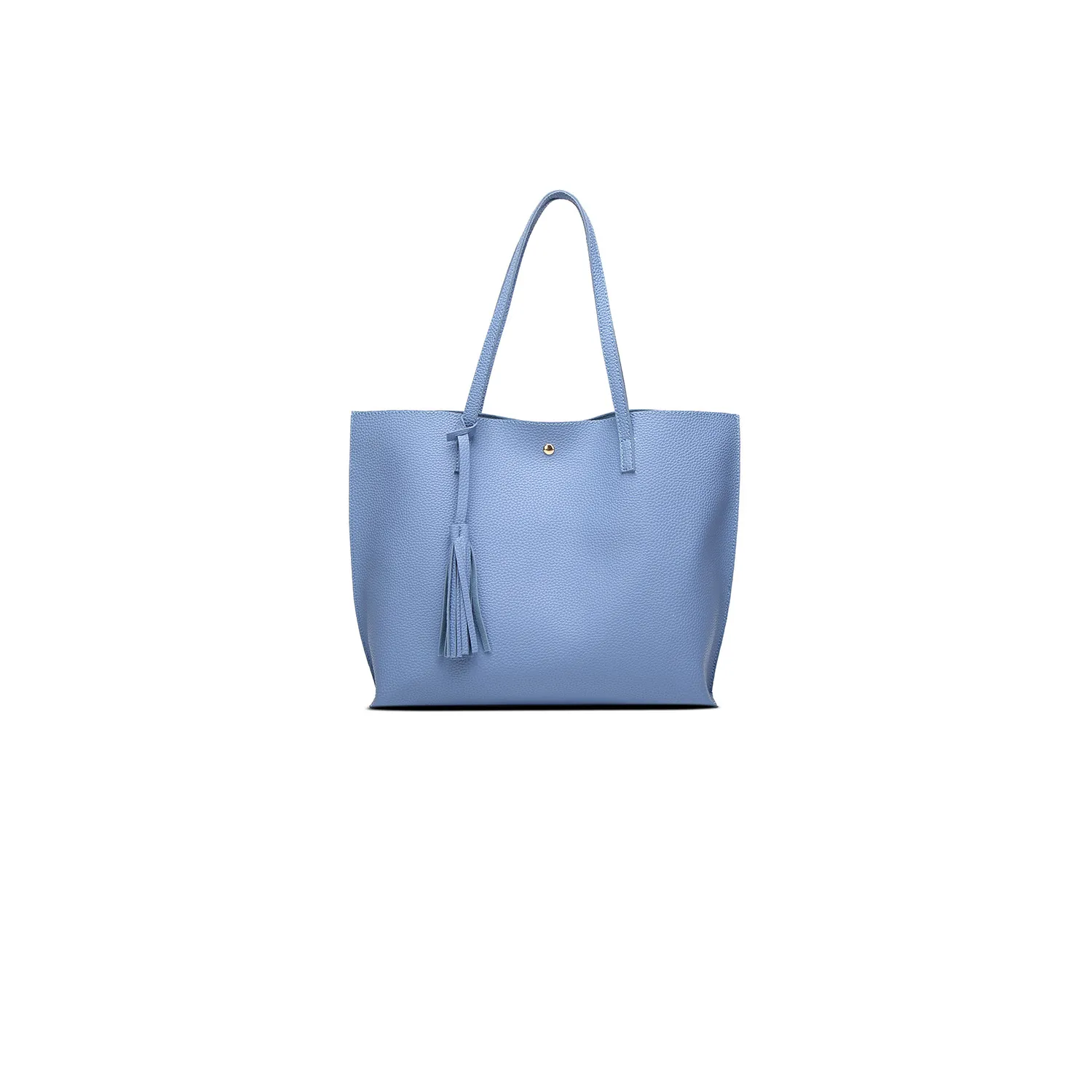 Soft Faux Leather Tote Shoulder Bag 7