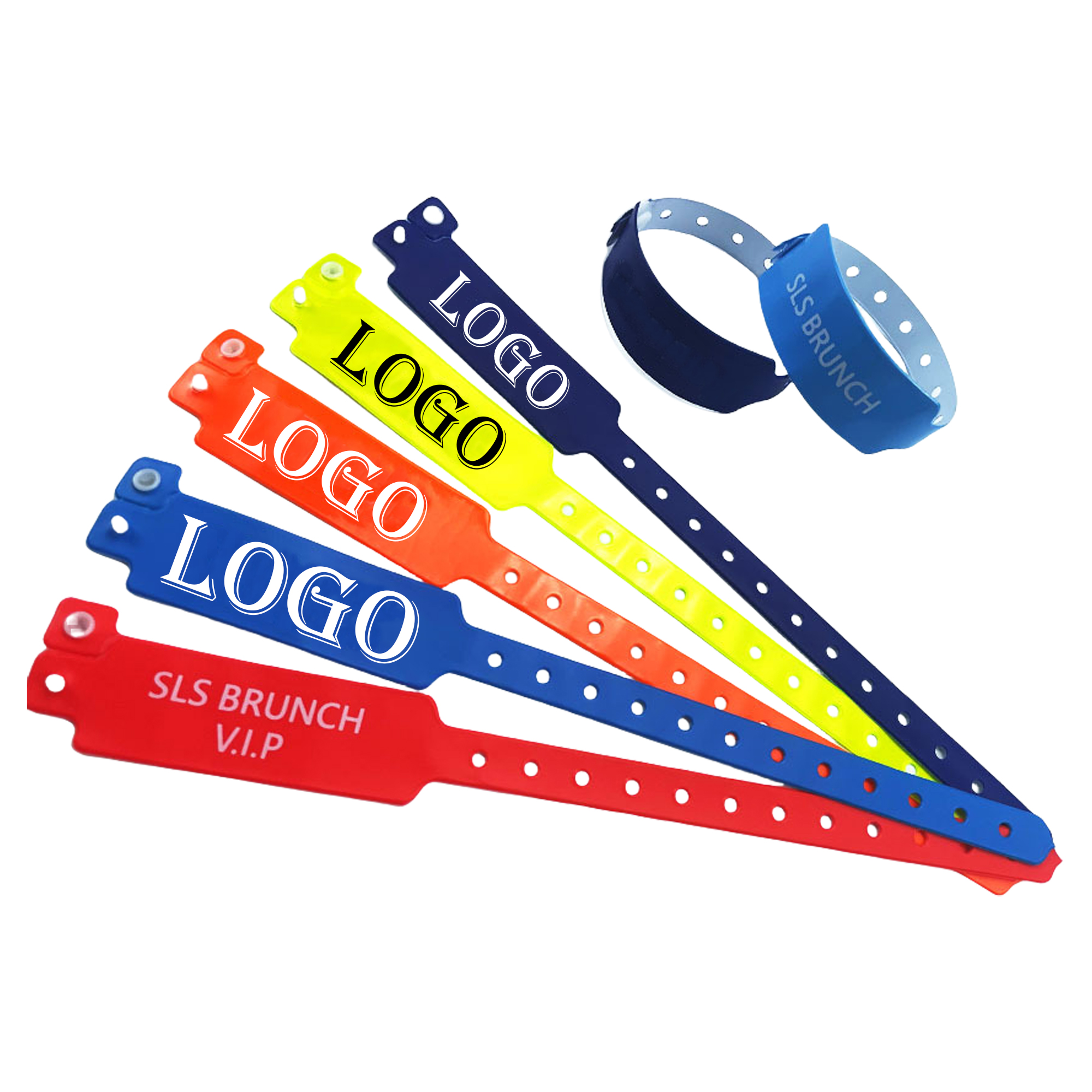 Disposable Event Wristbands with Logo MOQ50 2