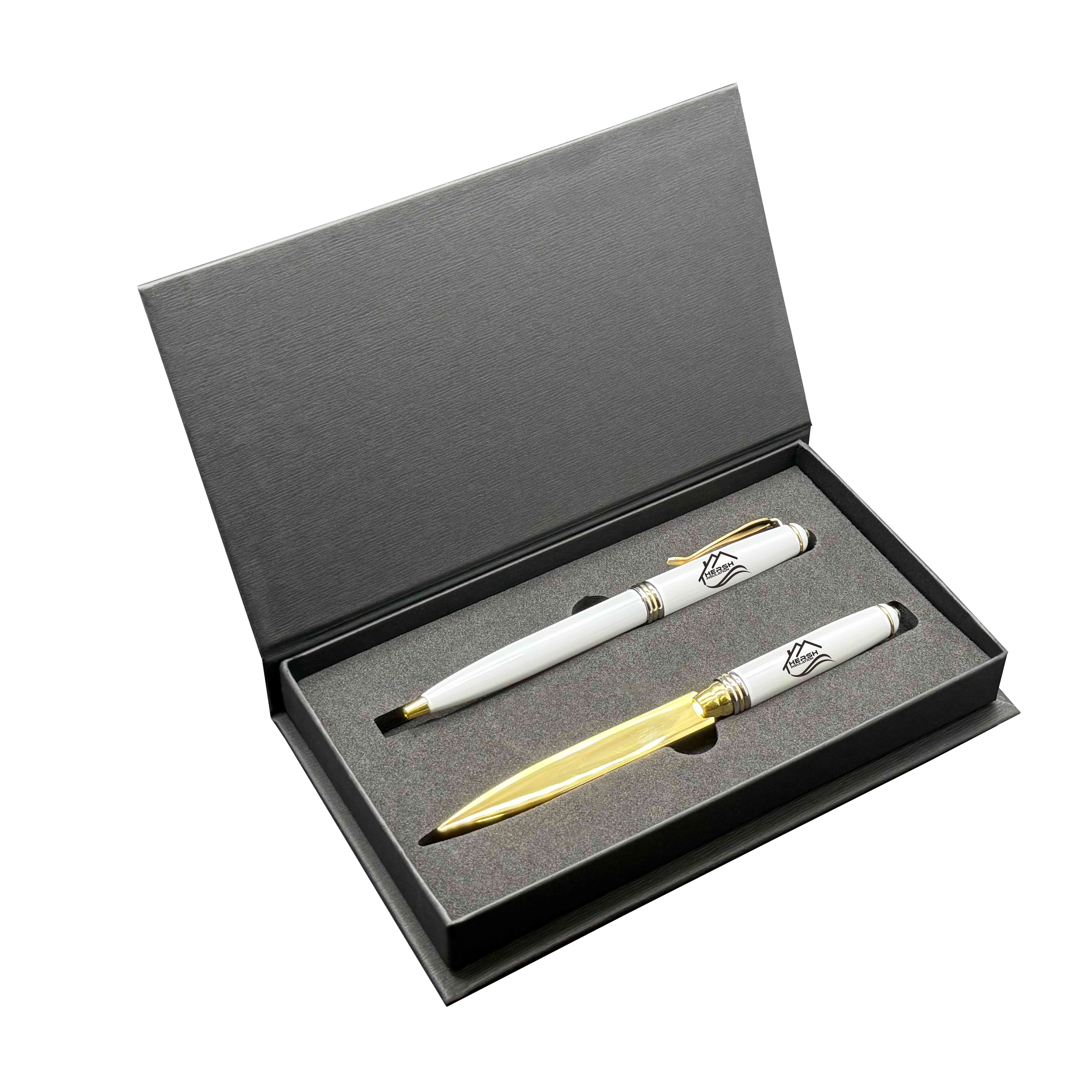 Premade Double Pen Set with Achilles Pens and Letter Opener 3