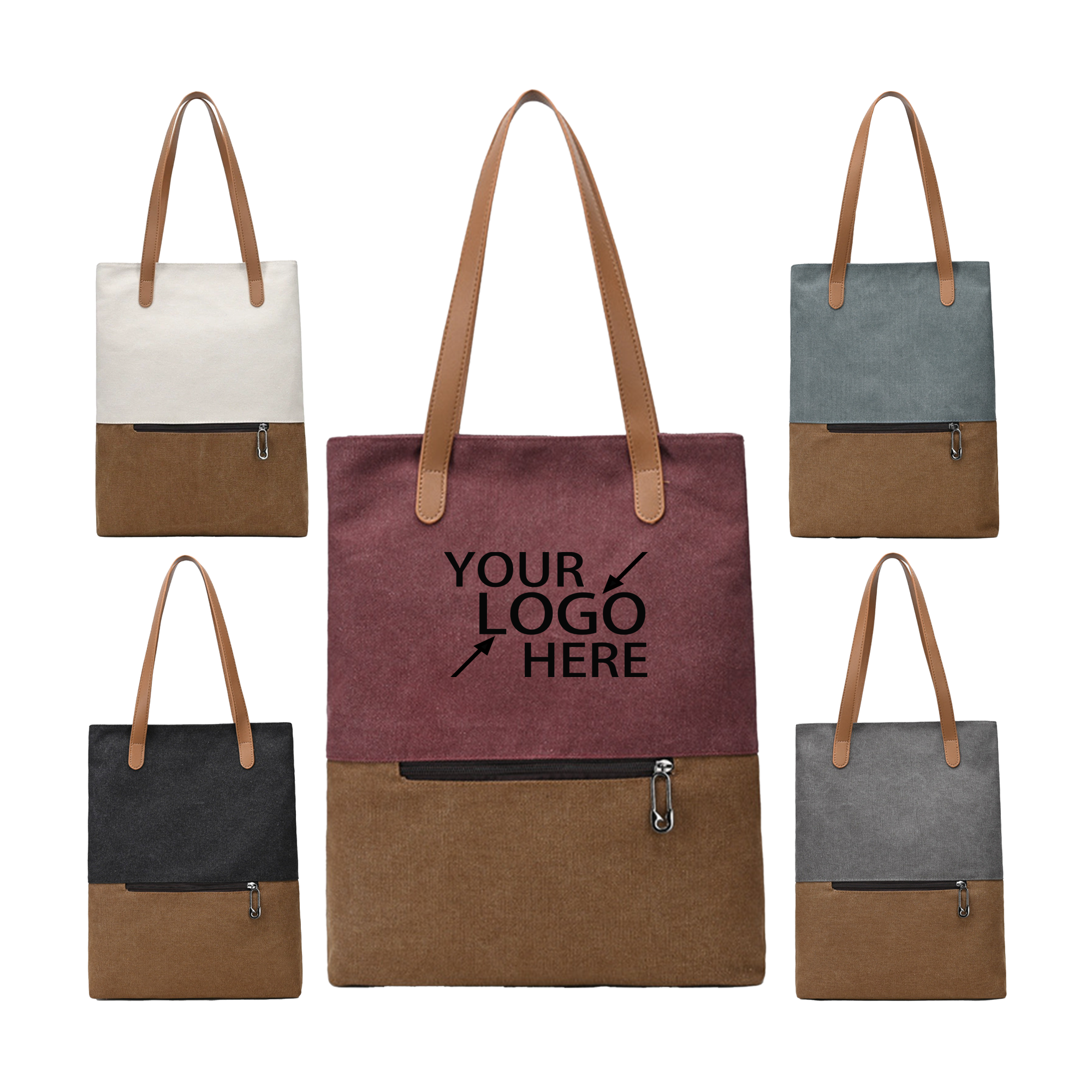 Versatile Canvas Shoulder Bag for Commuting 2