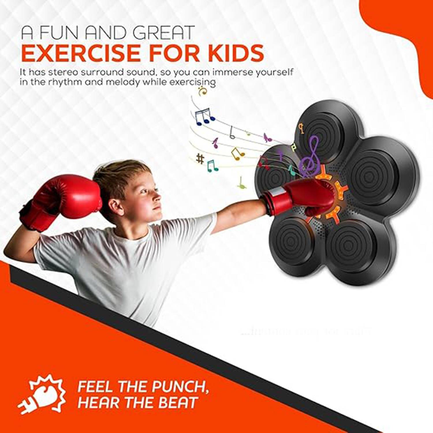 High-Tech Boxing Trainer Smart Music Machine with Bluetooth 5