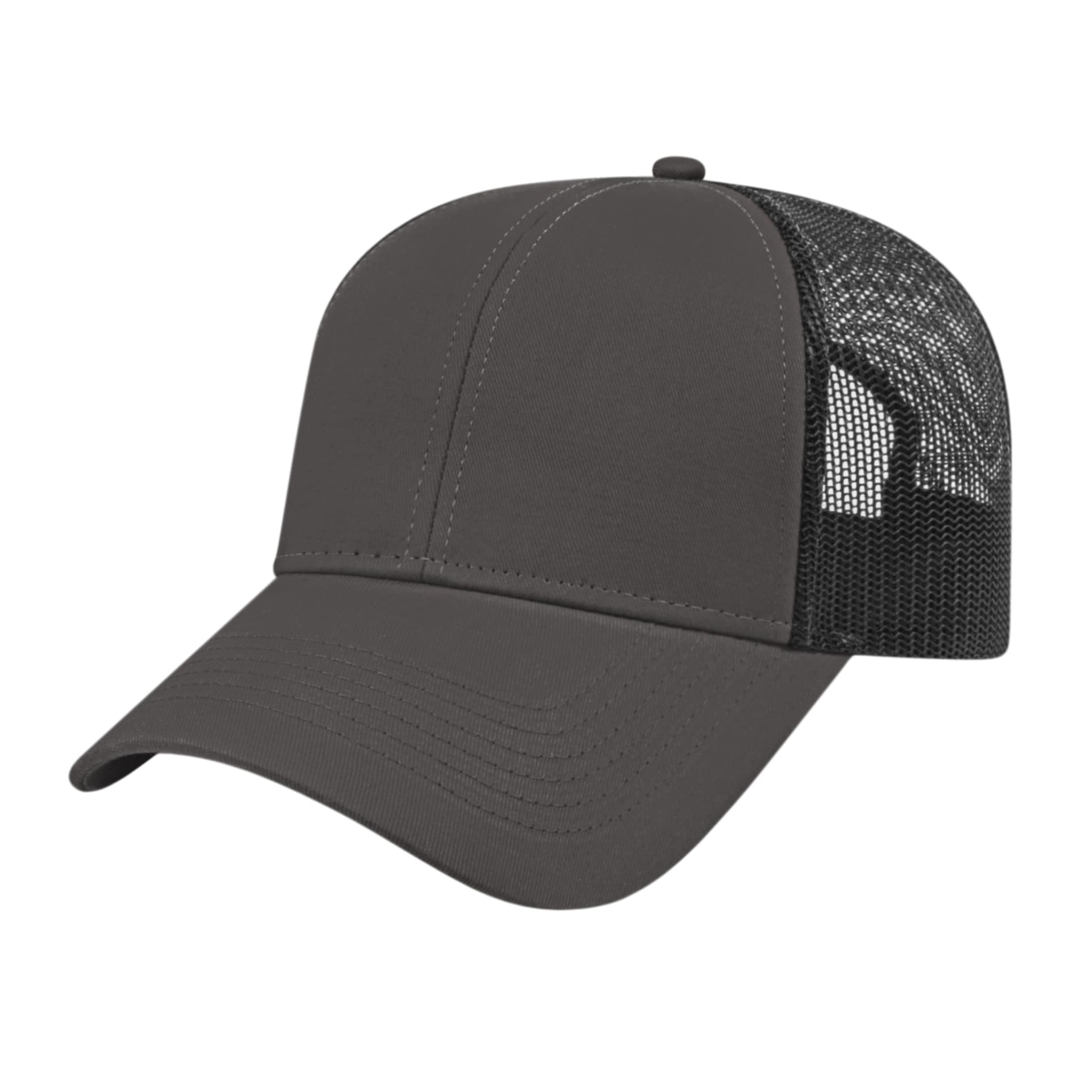 Cap America Two-Tone Trucker Mesh Back Cap 132