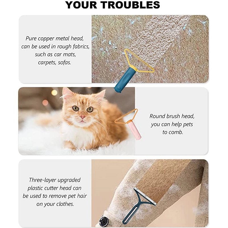 Pet Hair Remover Roller For Dog And Cat 2