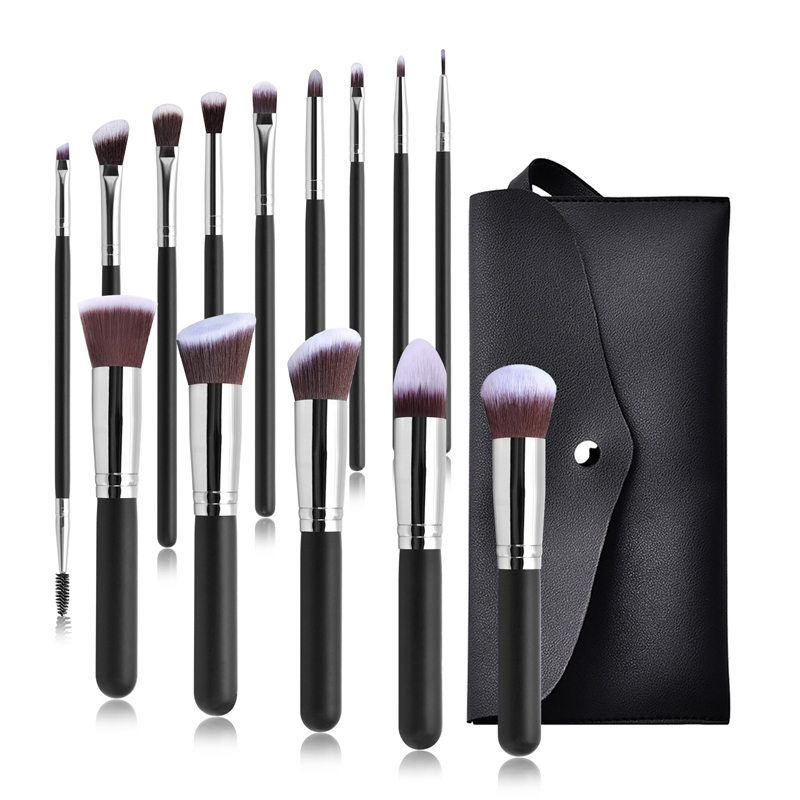 Premium Synthetic 14PCS Makeup Brush Set 3